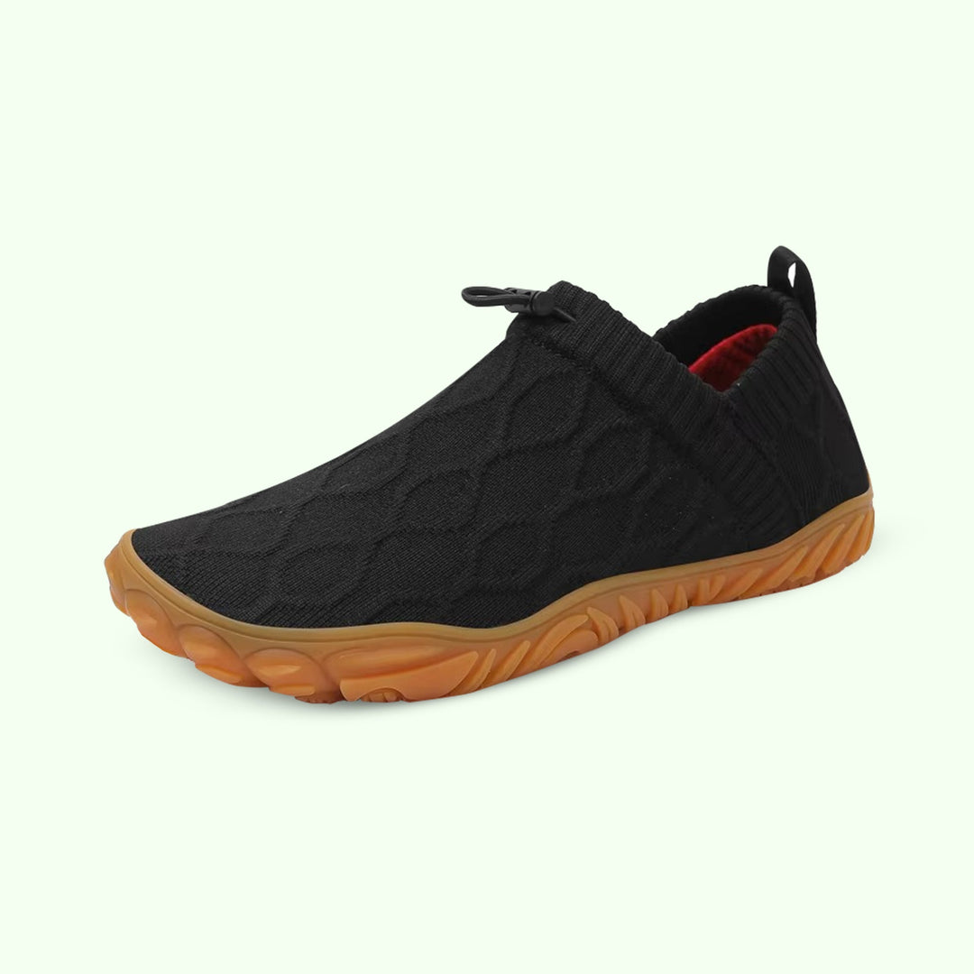 "Ultralight flexible unisex slip-on barefoot shoes, showcasing slip-on design and available in versatile colors."