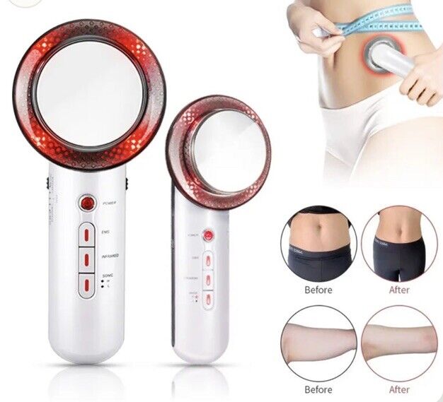 Unisex EMS Body Slimming Massager with sleek design, customizable intensity, and ergonomic grip for effective toning and slim