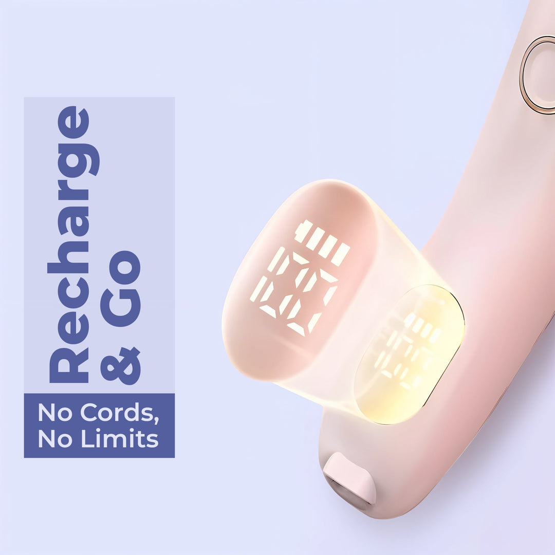 "Unisex electric portable razor for wet and dry shaving, compact design, waterproof, with straight and curved blades."