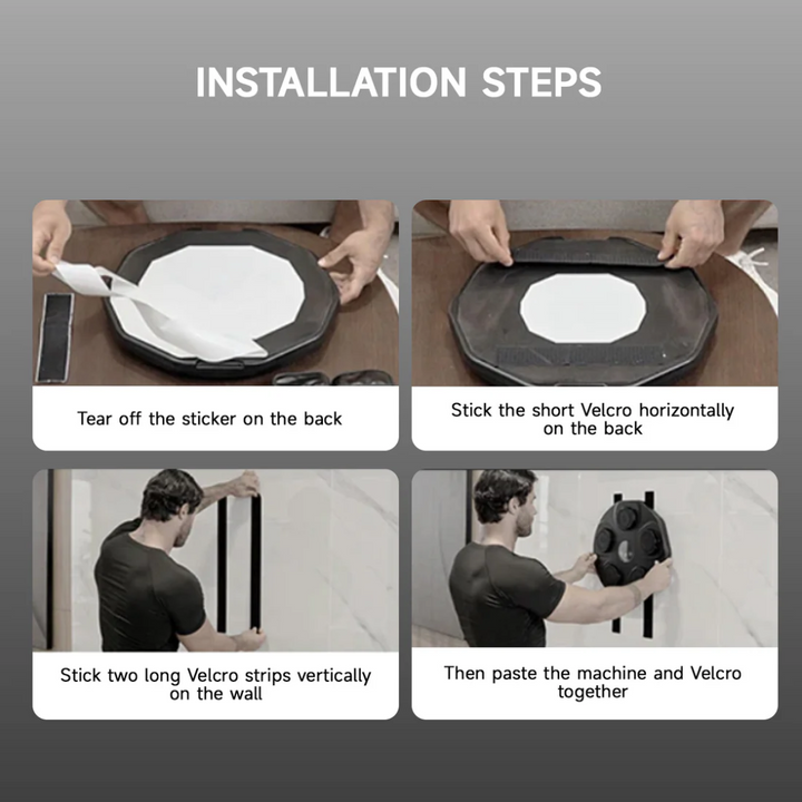 Unisex interactive boxing machine with sensor feedback; compact, adjustable for all ages; ideal for rhythm-driven fitness wor