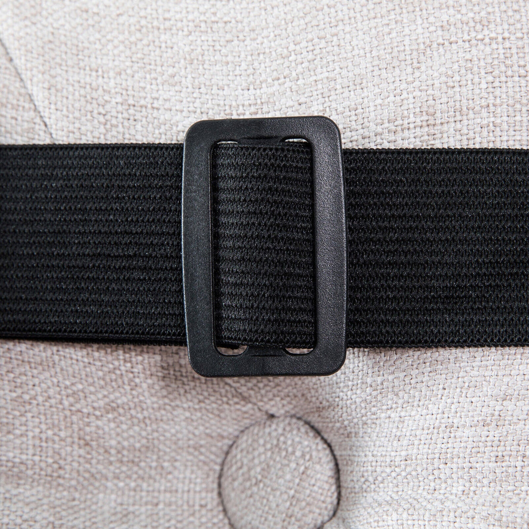 "Water-repellent non-slip reversible sofa cover protecting couch from spills and stains with pet sitting on it"