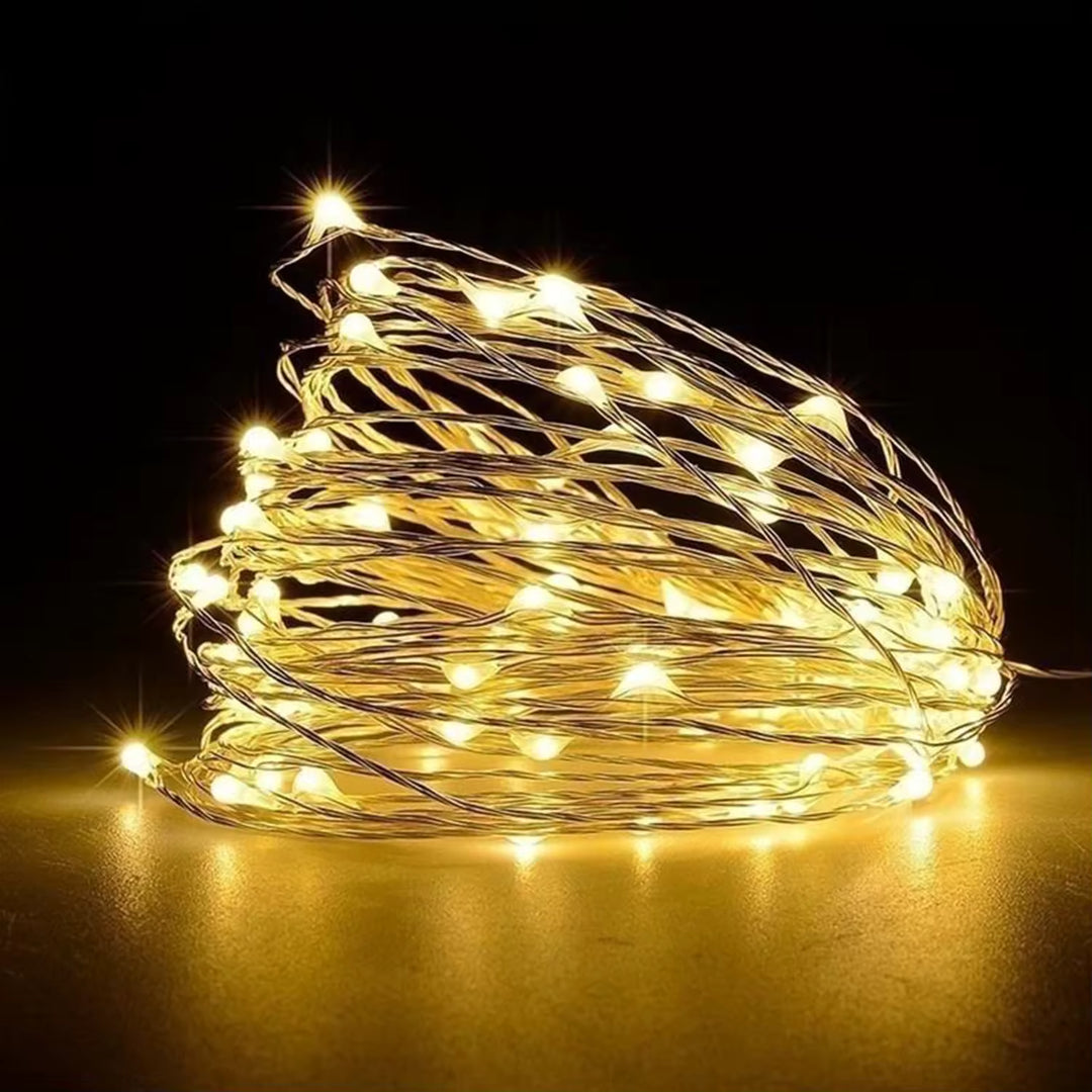 Waterproof LED Fairy Lights for Bedroom, Wedding & Holiday Decor
