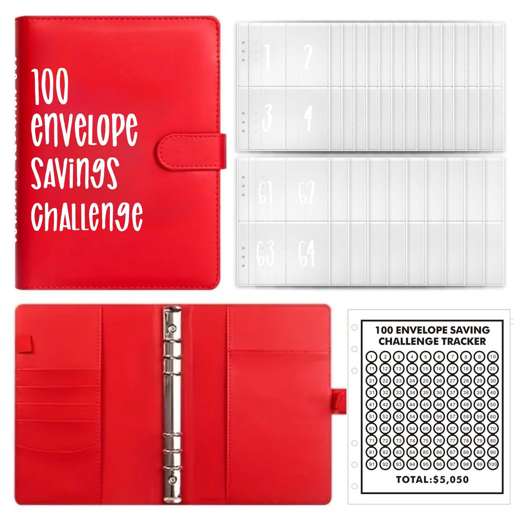 Gift-ready A5 budget planner binder kit, an ideal present for anyone focused on financial health.