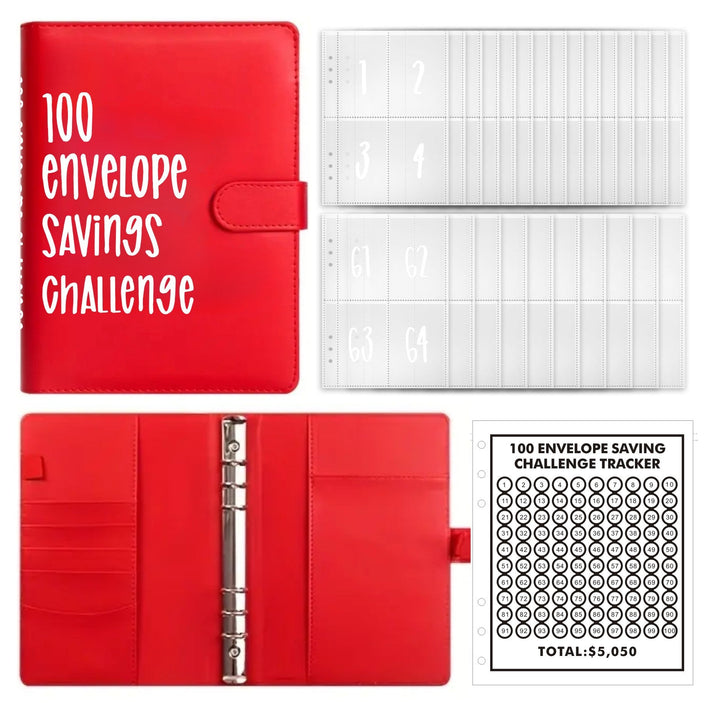 Gift-ready A5 budget planner binder kit, an ideal present for anyone focused on financial health.