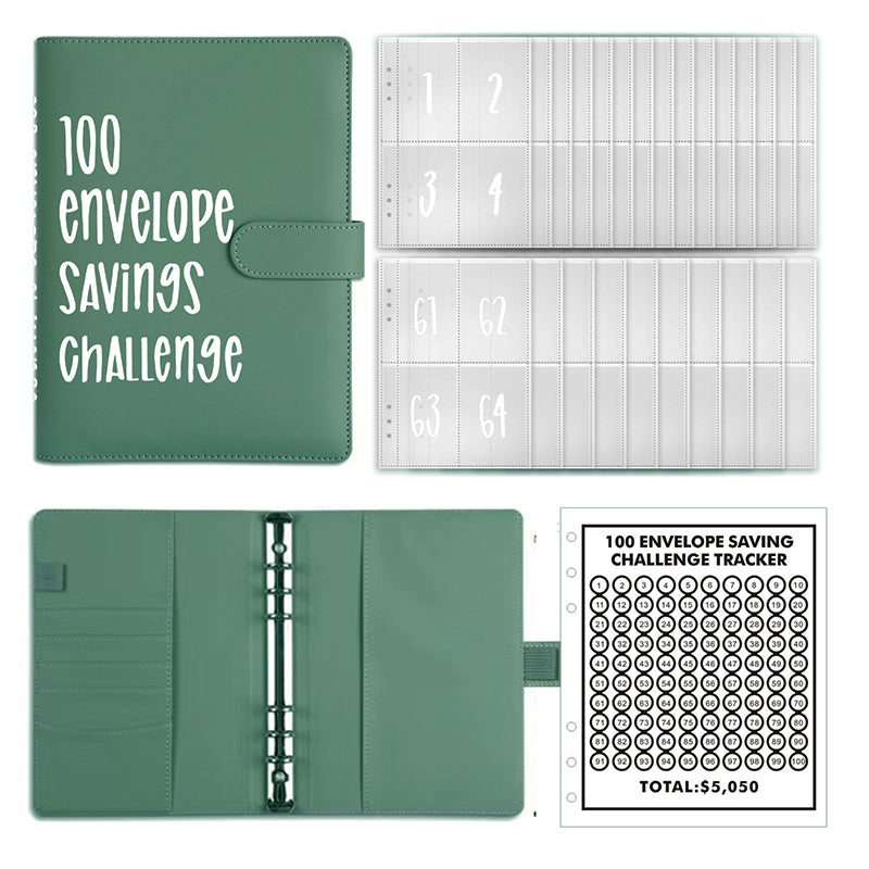 Close shot of a customizable budgeting sheet inside the A5 planner, perfect for tracking expenses.