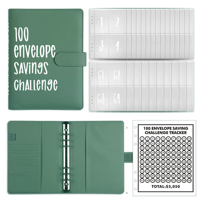 Close shot of a customizable budgeting sheet inside the A5 planner, perfect for tracking expenses.