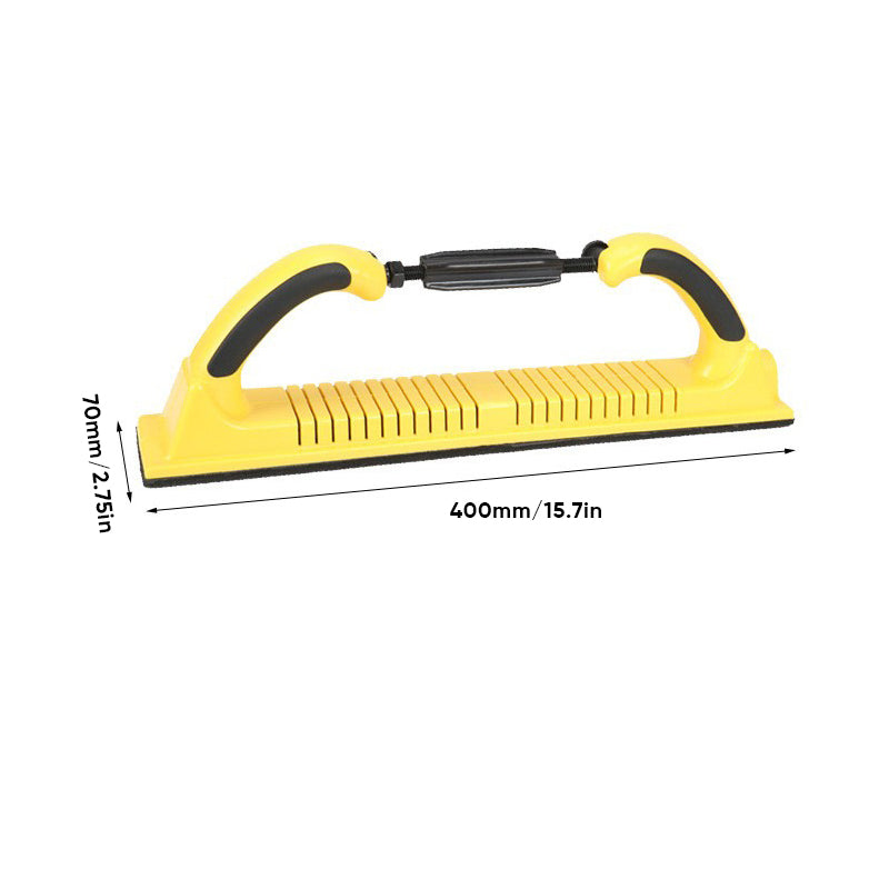 Multi-purpose adjustable hand sanding block, great for grinding, polishing, & DIY projects