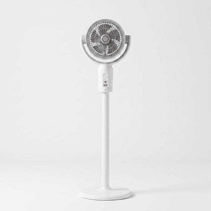 Quiet adjustable height pedestal fan, ideal for comfortable home & office environments.