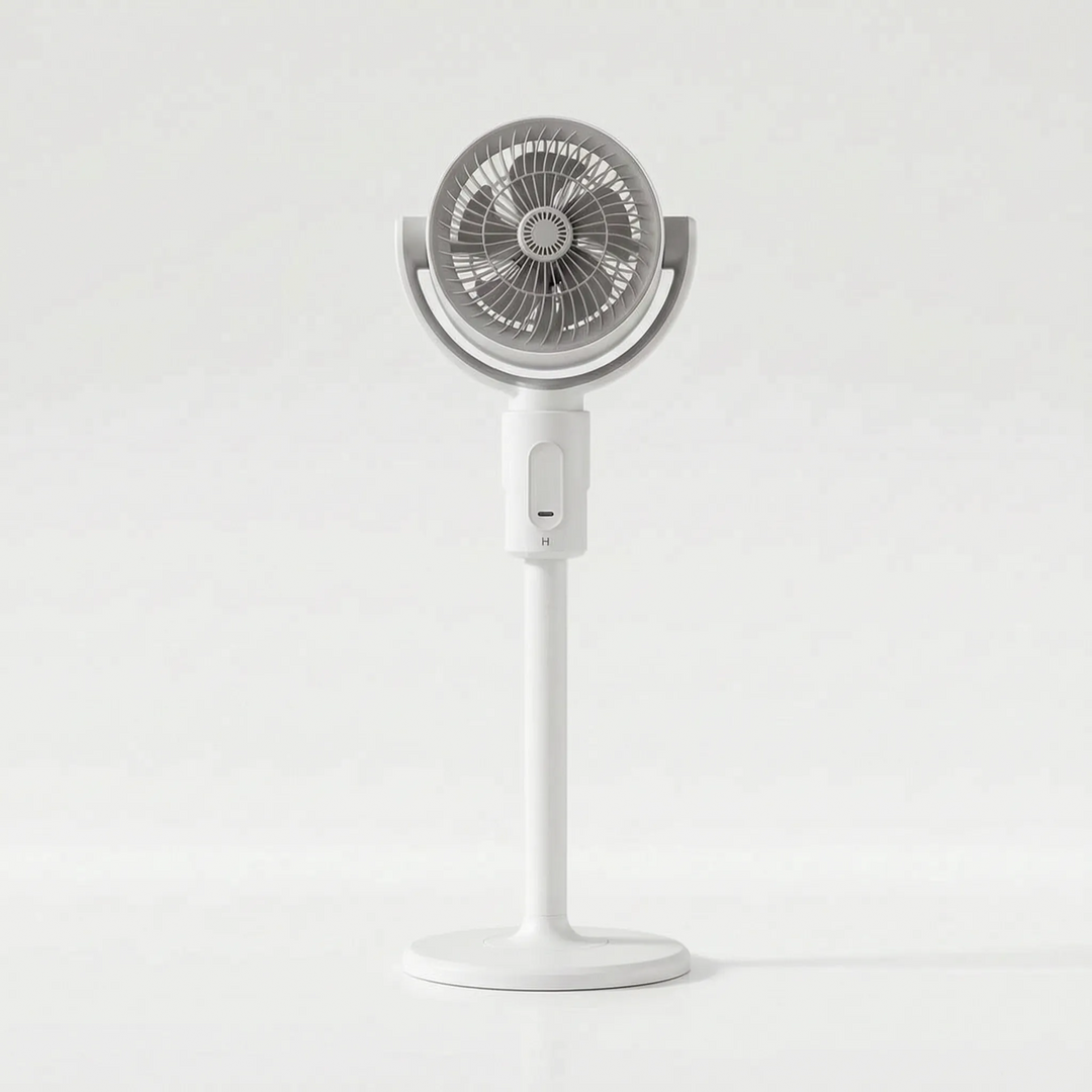 Stay cool with this adjustable height pedestal fan, essential for personal comfort.