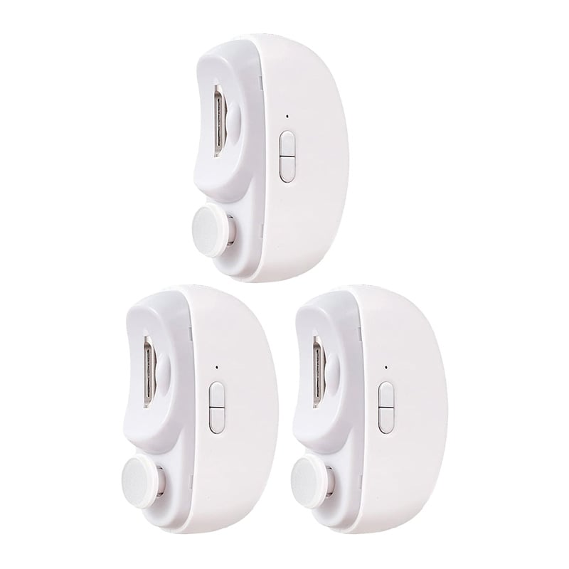High-tech electric nail personal care tool for adults & babies featuring quiet operation