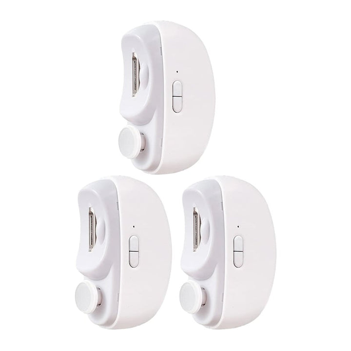 High-tech electric nail personal care tool for adults & babies featuring quiet operation