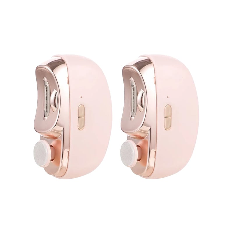 Efficient electric nail clipper with safety switch for secure storage and child protection
