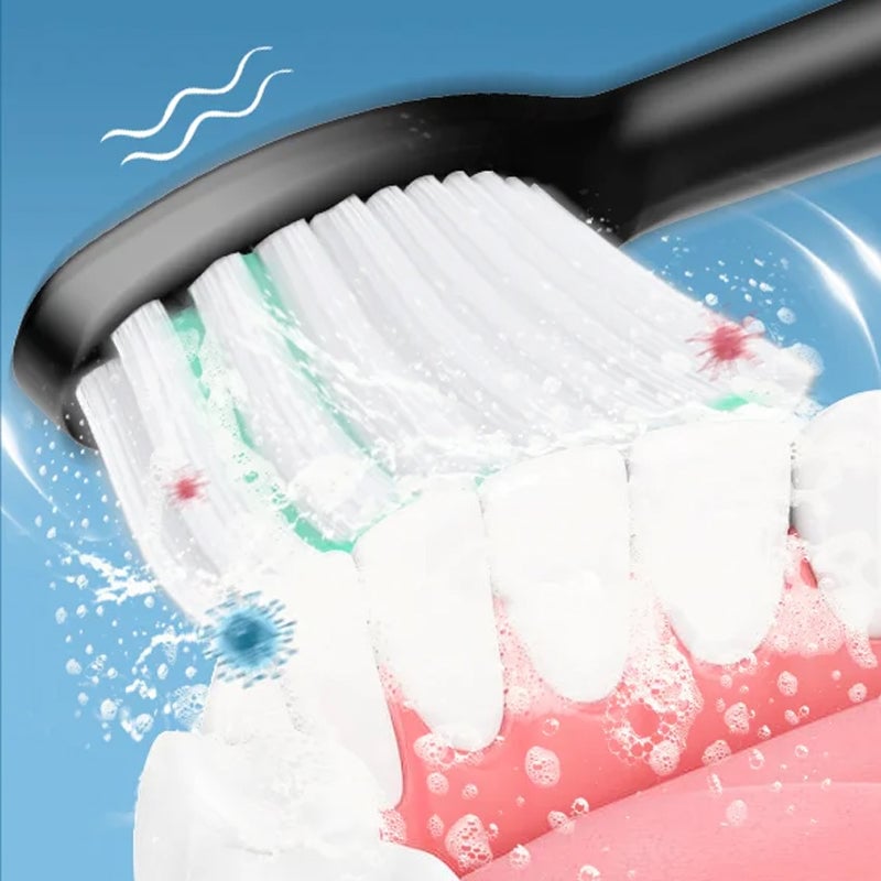 Adult's Sonic Electric Toothbrush with timer feature, ensuring optimal brushing, dental hygiene