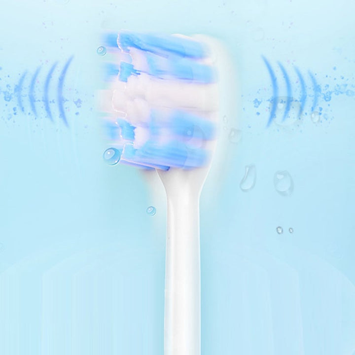Adult's Sonic Electric Toothbrush on bathroom counter, ready for daily oral care routine