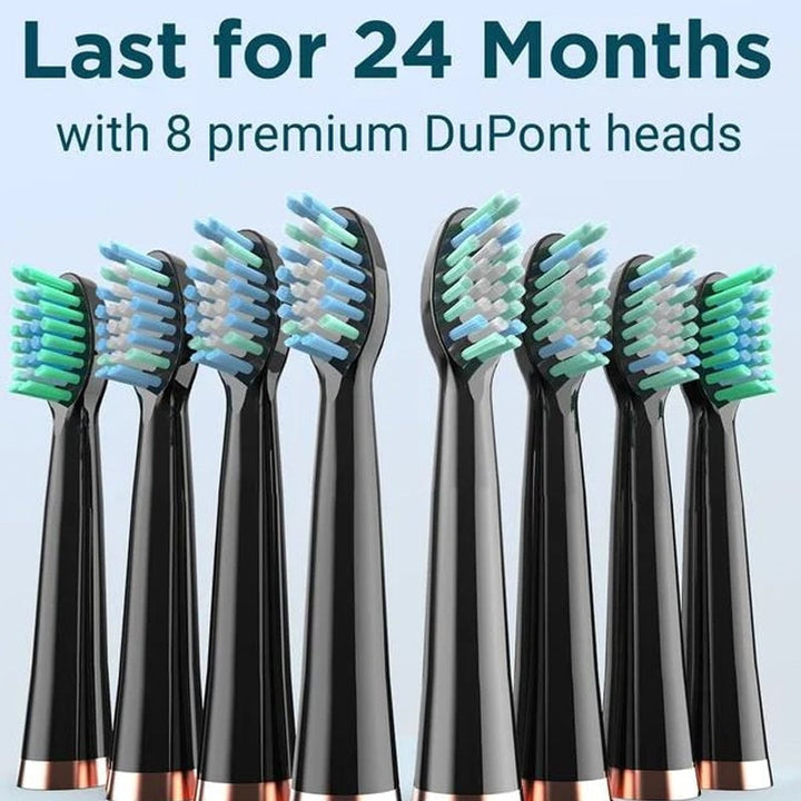Rechargeable Adult's Sonic Electric Toothbrush, sleek design for personal oral care