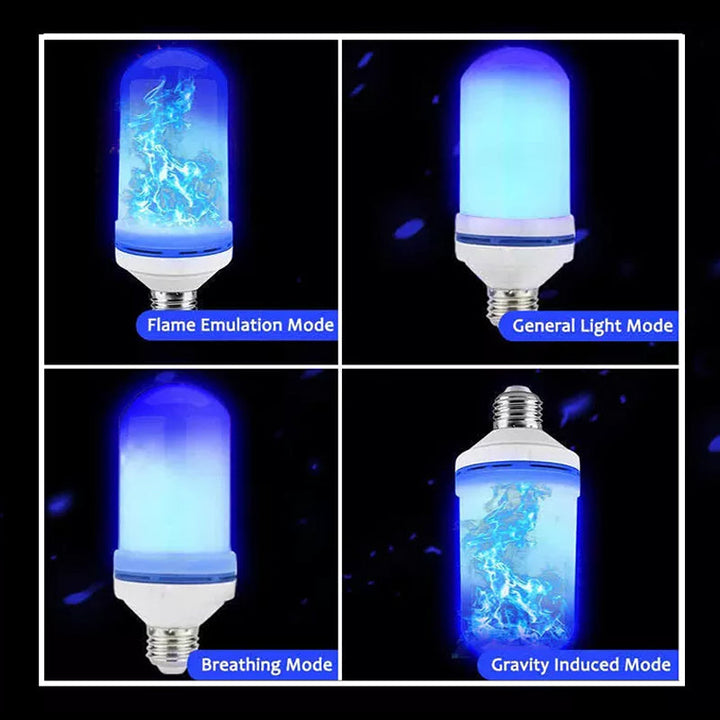 Decorative LED flame light, gravity sensing, perfect for creating cozy ambient lighting