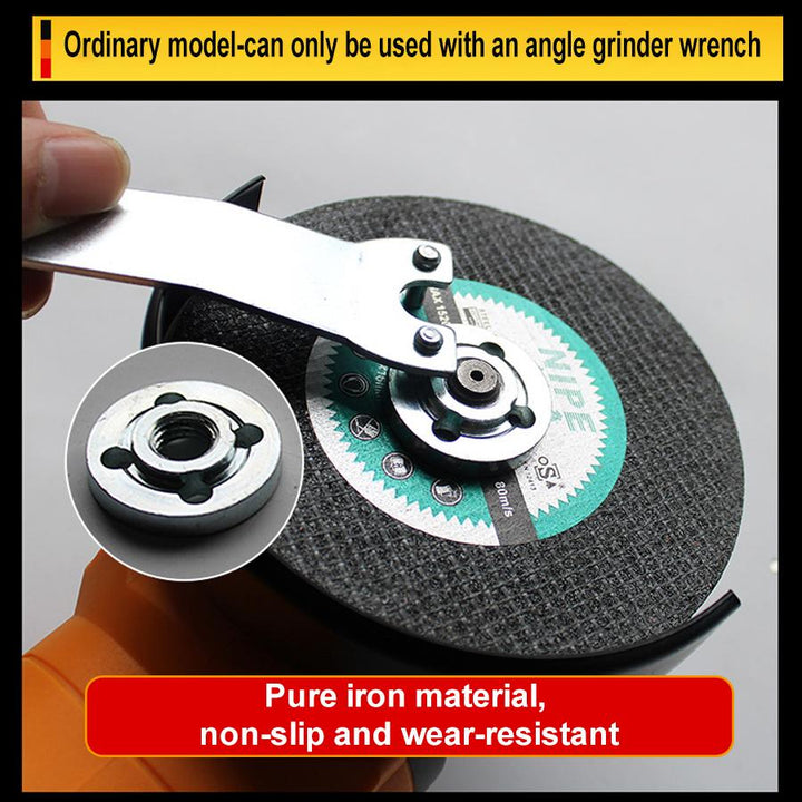 Angle grinder quick change flange nut, a must-have for seamless disk replacement in cutting tools
