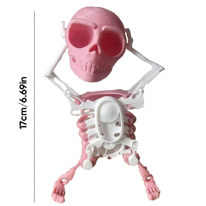 Animated skull, a unique desk accessory with built-in lights and music, great for conversation