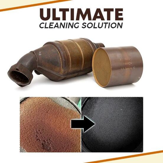 Fuel additive for cars, improves engine performance and cleans catalytic converters efficiently
