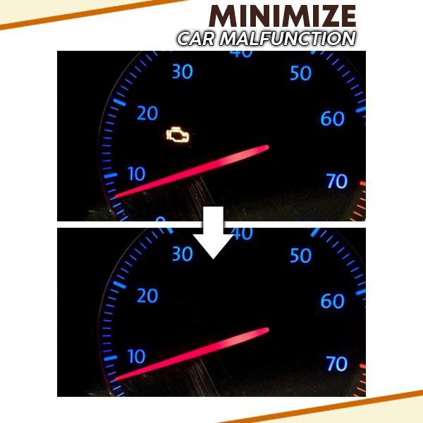 Automotive cleaner for catalytic converters & engine, enhances fuel efficiency and system longevity