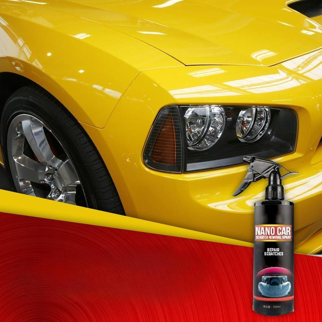 Automotive Nano Car Scratch Repair Spray - Instant Finish Restorer