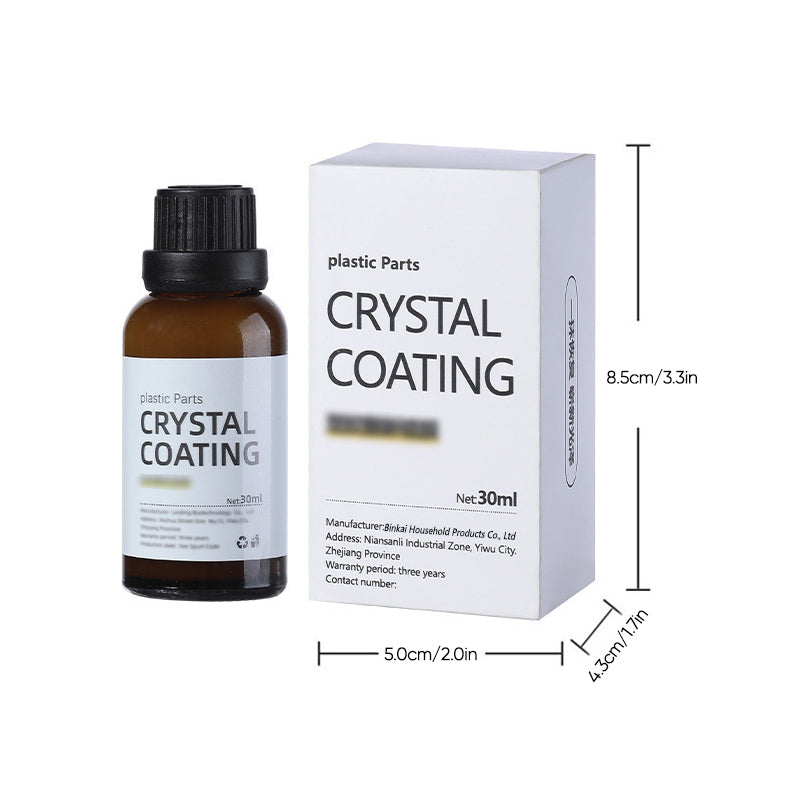 Automotive Plastic Restorer for black trim and plastic car parts
