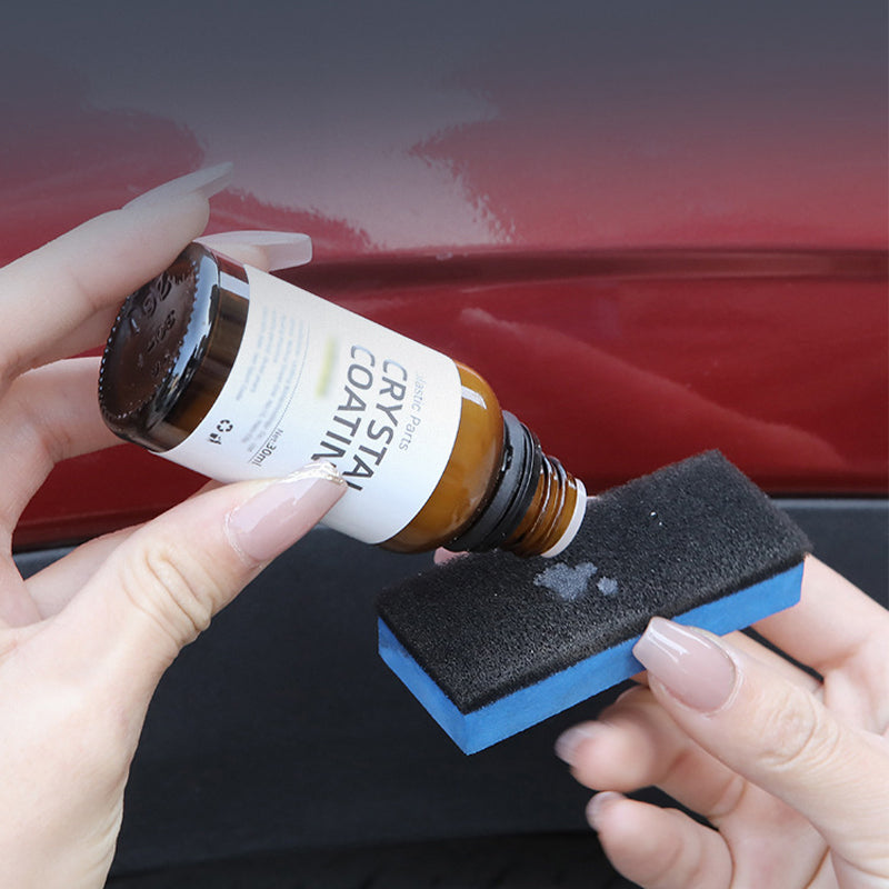 Plastic restorer and protectant for automotive exterior, prevents fading
