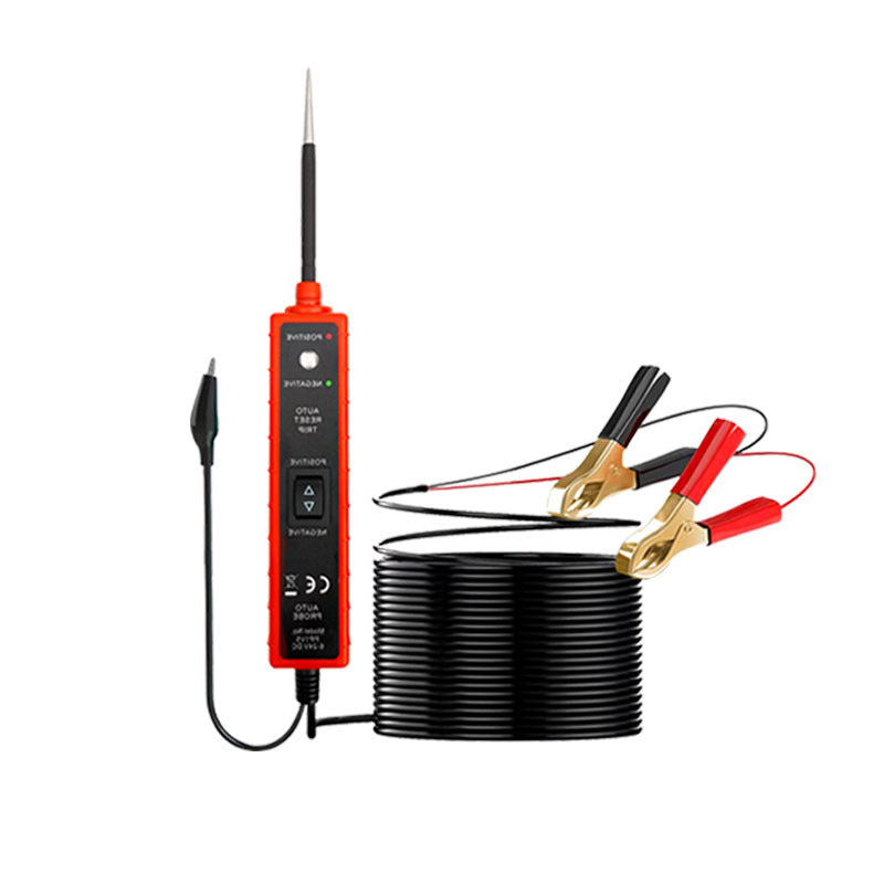 Durable 6-24V DC automotive power probe for effective car tools and circuit testing