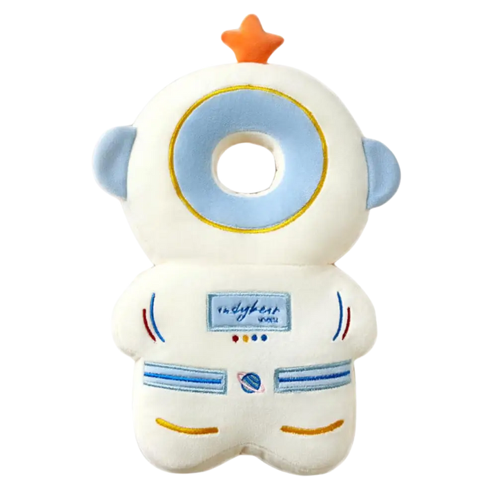 Essential baby head and neck protector. Soft infant fall protection cushion for active toddlers.
