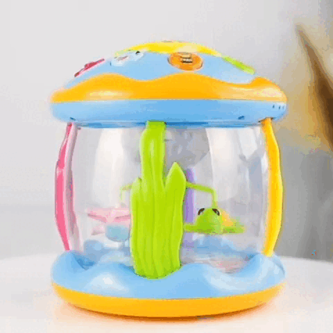 Interactive toddler musical drum with light-up features & sensory play; a fun baby toy for early development.