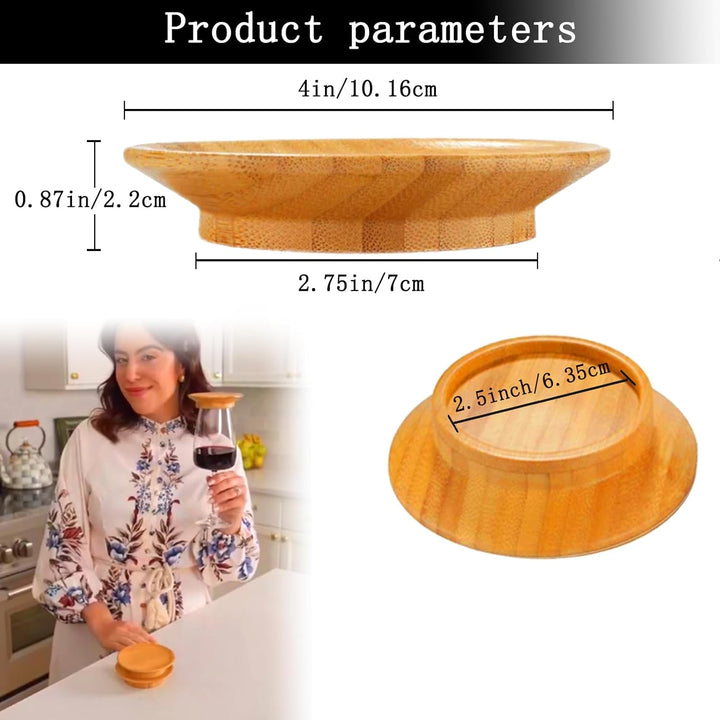 Natural bamboo charcuterie topper, perfect for individual servings at wine tasting events
