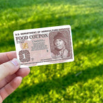 Funny Debit Card Sticker (3 PCS)-Large Chip