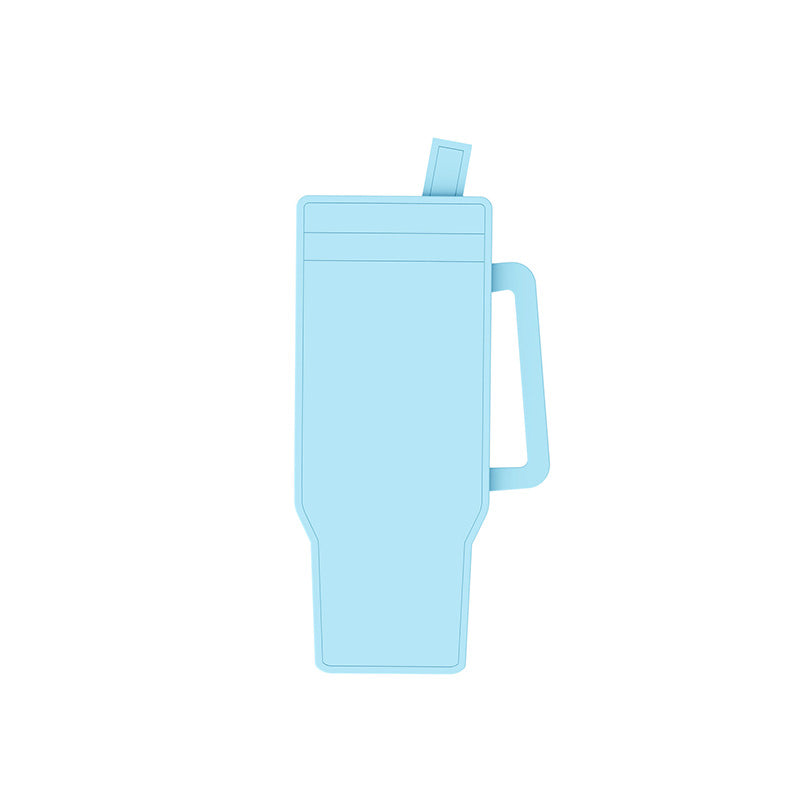 Black silicone cylinder ice cube tray, a sleek addition to any home bar.