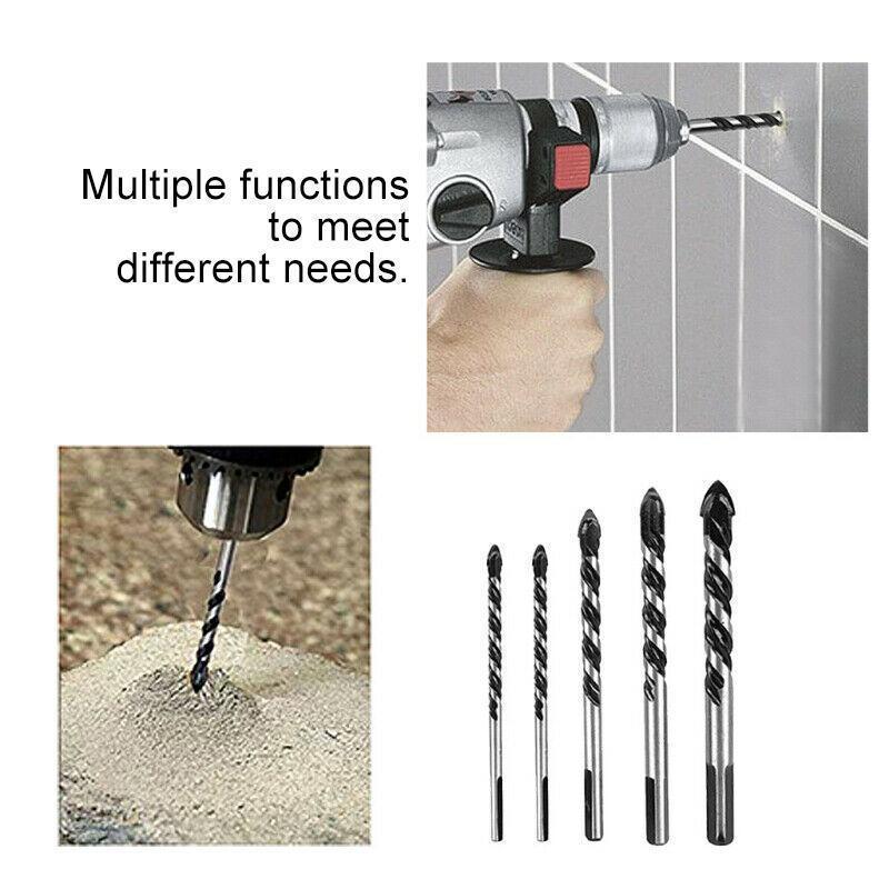 Durable carbide masonry drill bits showcased, suitable for various construction materials