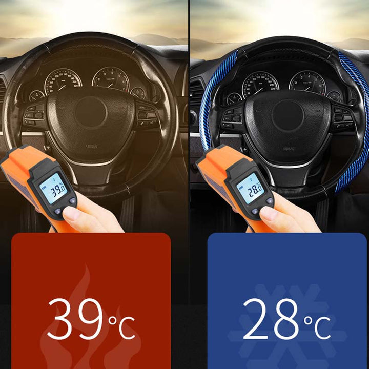 Carbon Fiber Steering Wheel Cover for Cars