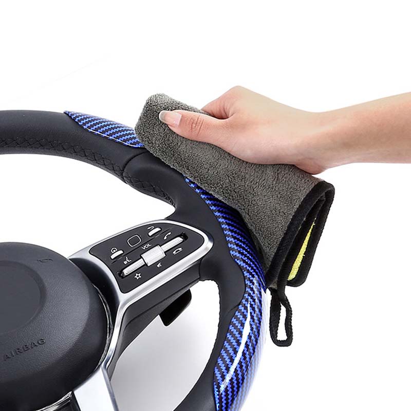Carbon Fiber Steering Wheel Cover for Cars