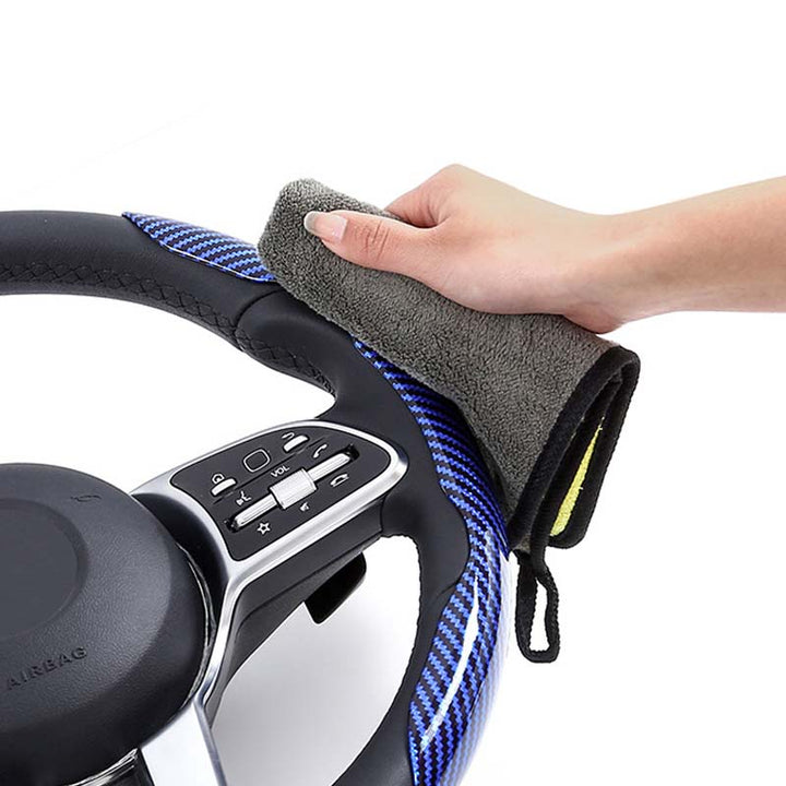 Carbon Fiber Steering Wheel Cover for Cars