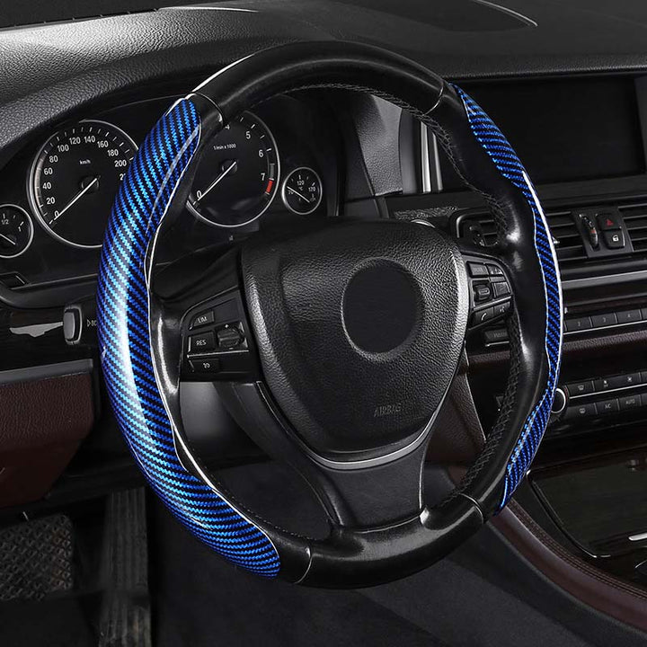Carbon Fiber Steering Wheel Cover for Cars