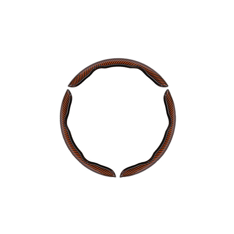 Carbon Fiber Steering Wheel Cover for Cars