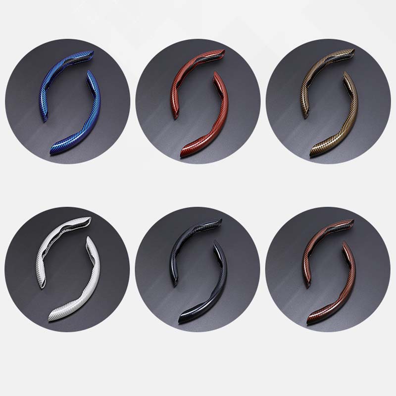 Carbon Fiber Steering Wheel Cover for Cars