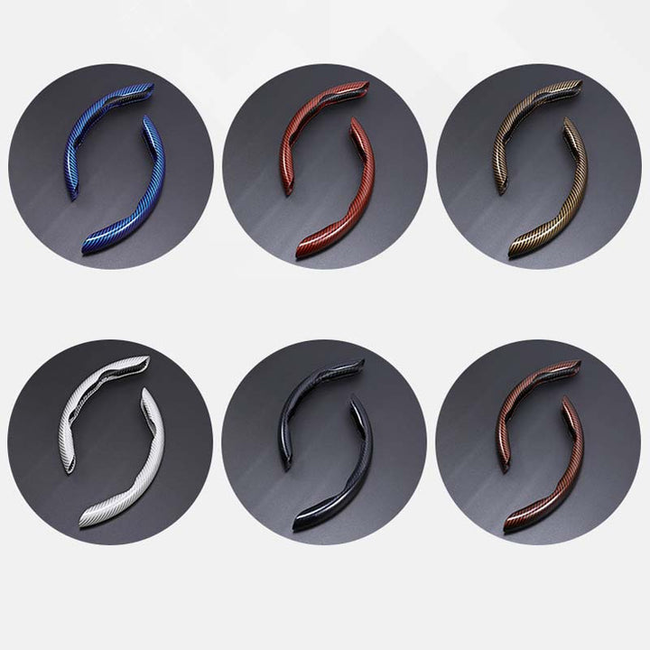 Carbon Fiber Steering Wheel Cover for Cars