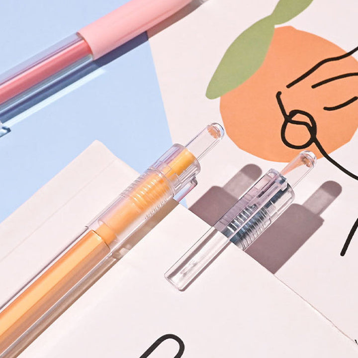 Student craft set featuring a cartoon pattern utility knife and a strong adhesive glue pen