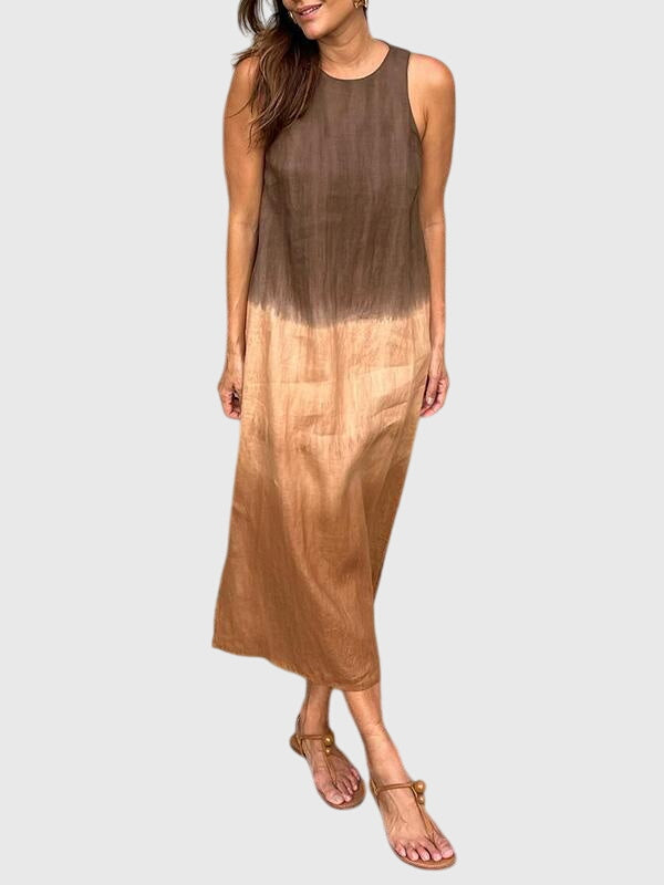 Chic women's printed dress with a vibrant, eye-catching design. Perfect for summer and versatile styling.