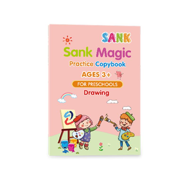 Vibrant, reusable magic practice copybooks, perfect toys for kids to learn and improve handwriting.