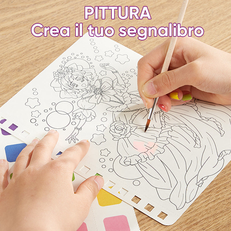 Spiral-bound Children's Unlimited Princess Dress-Up Activity Book, ideal gift for young girls