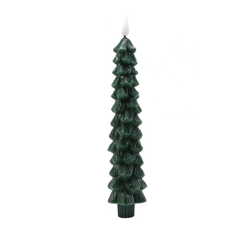 Battery-powered LED candles for Christmas tree, easy to install and operate