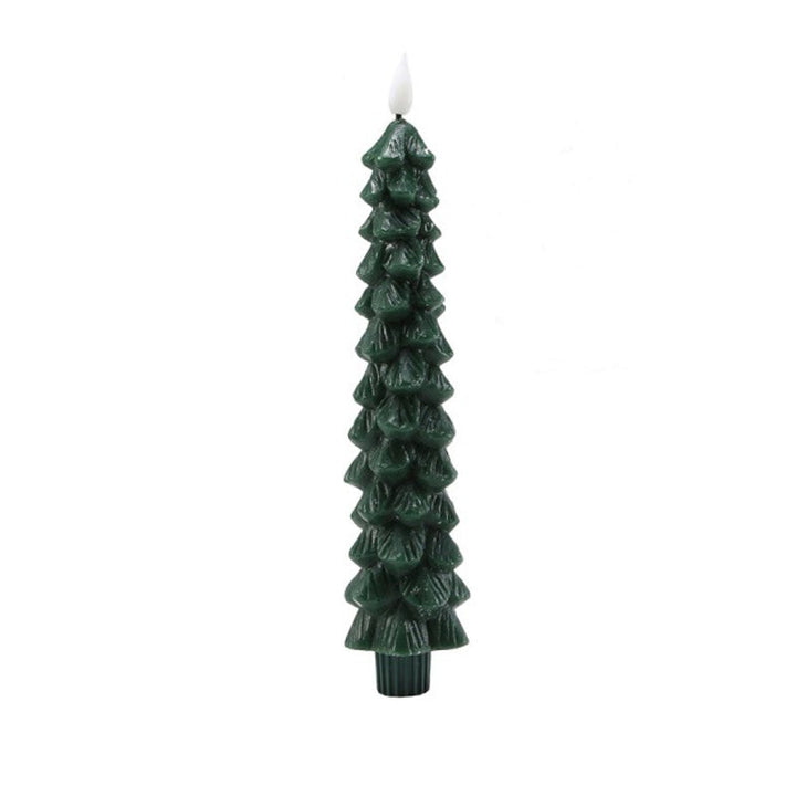 Battery-powered LED candles for Christmas tree, easy to install and operate