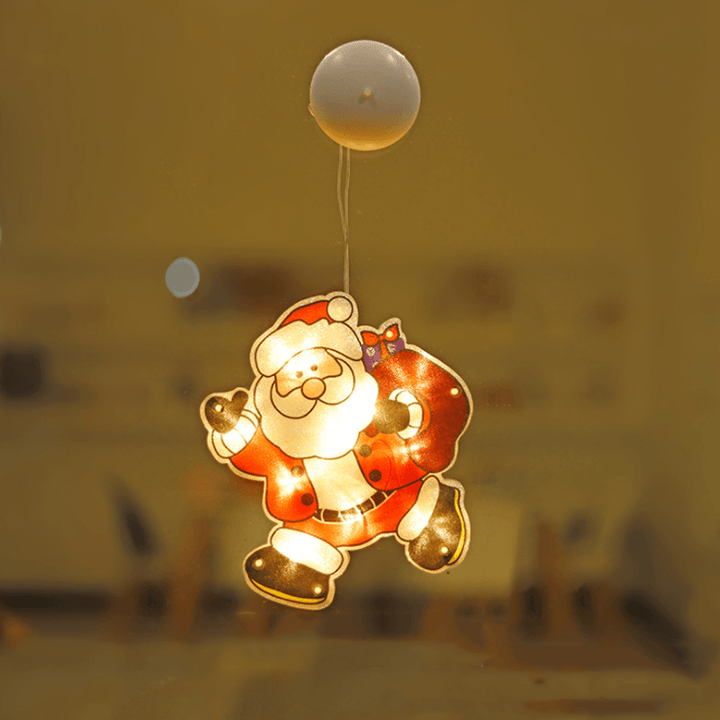 Christmas LED nativity scene light with suction cup for window, thoughtful religious holiday decor