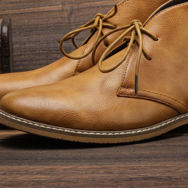 Men's classic formal shoes, black leather, slip-resistant sole. Timeless style, comfortable for all-day wear.
