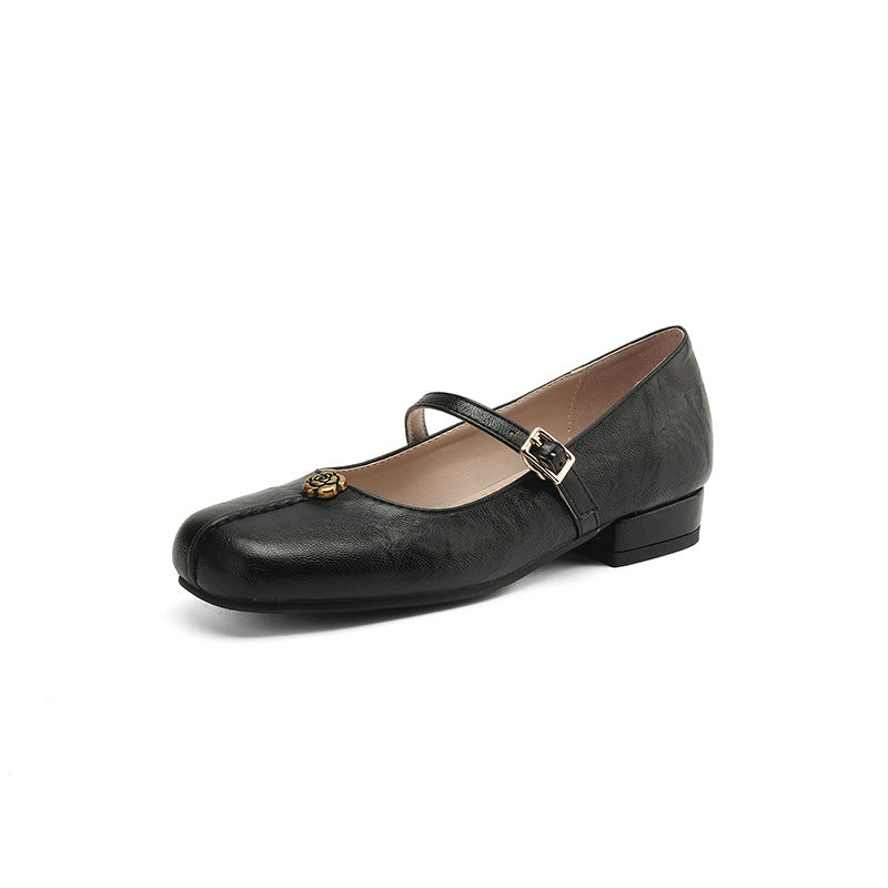 Versatile black strap ballet flats for women, a timeless and comfortable choice for various occasions